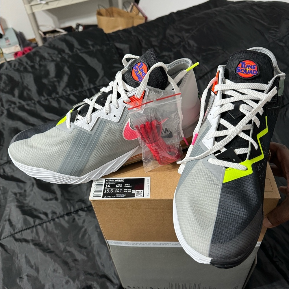 Brand New Lebron James space jam muti colors Sz 14.0 with Box​ - Picture 8 of 9